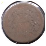 NO DATE TWO CENT PIECE