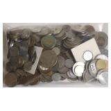 3.25 LBS OF FOREIGN COINS