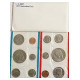 1977 MINT SET P D MINTS