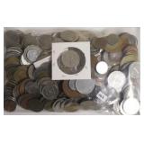 3.29 LBS OF FEREIGN COINS
