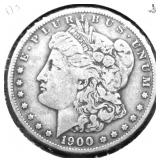 1900 S MORGAN DOLLAR VF