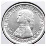 1921 MISSOURI HALF DOLLAR AU