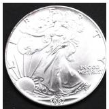 1987 SILVER EAGLE GEM