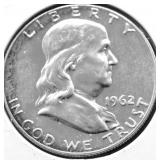 1962 PROOF FRANKLIN HALF DOLLAR