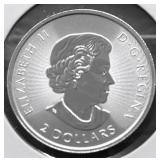 1/2 OZ .9999 SILVER CANADA FALCON