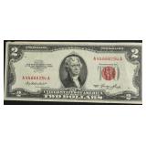 TWO DOLLAR US LEGAL TENDER VF
