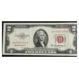 TWO DOLLAR US LEGAL TENDER VF
