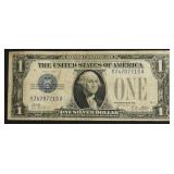 1928 FUNNY BACK SILVER CERTIFICATE VF