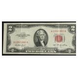 TWO DOLLAR US LEGAL TENDER VF