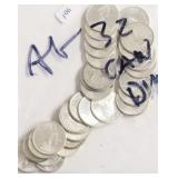 32 CANADA SILVER DIMES