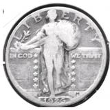 1926 S STANDING QUARTER VG