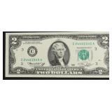 GEM BU 2 $ FEDERAL RESERVE NOTE