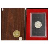 1973 S SILVER PROOF GSA IKE DOLLAR