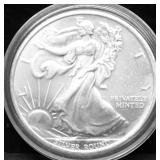 1 OZ .999 SILVER ROUND