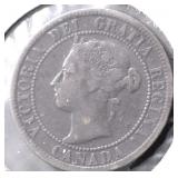 1892 CANADA LARGE CENT VG