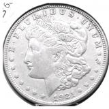 1921 MORGAN DOLLAR XF