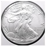 2017 SILVER EAGLE GEM