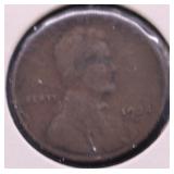 1924 D LINCOLN CENT VF