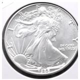 1988 SILVER EAGLE GEM