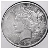 1923 PEACE DOLLAR XF