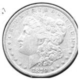 1879 MORGAN DOLLAR XF