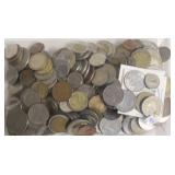 3.25 LBS OF FOREIGN COINS