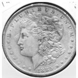 1885 O MORGAN DOLLAR VF