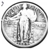 1929 STANDING QUARTER VG