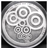 1 OZ .999 SILVER ROUND