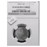 2009 S NGC PF69UC JEFFERSON NICKEL