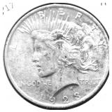 1923 PEACE DOLLAR XF