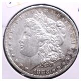 1883 O MORGAN DOLLAR XF
