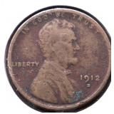 1912 D LINCOLN CENT F