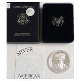 1997 PROOF SILVER EAGLE W BOX PAPERS