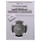 2009 S NGC PF69UC JEFFERSON NICKEL