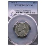 1976 S PCGS PF69DC JEFFERSON NICKEL