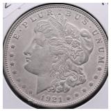 1921 MORGAN DOLLAR XF