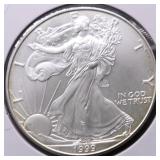 1999 SILVER EAGLE GEM