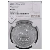 2024  NGC MS69 KRUGERRAND