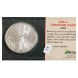 2003 SILVER EAGLE GEM