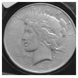1926 D PEACE DOLLAR VG