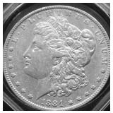 1884 MORGAN DOLLAR XF