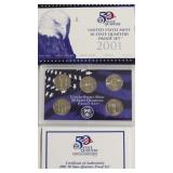 2001 PROOF QUARTER SET