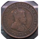 1907 CANADA LARGE CENT VG