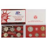 2000 SILVER PROOF SET