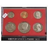 1981 PROOF SET NO BOX