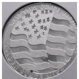 1/2 OZ .999 SILVER  ROUND