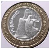 .999 SILVER CASINO CHIP