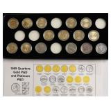 MIXED QUARTERS & DOLLARS COIN COLLECTION