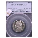1978 S PCGS PF69DC JEFFERSON NICKEL
